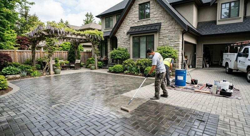 Concrete Patio Sealing in Puyallup, WA