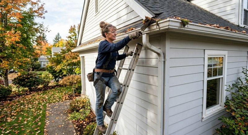 Downspout Blockage Removal in Annapolis, MD